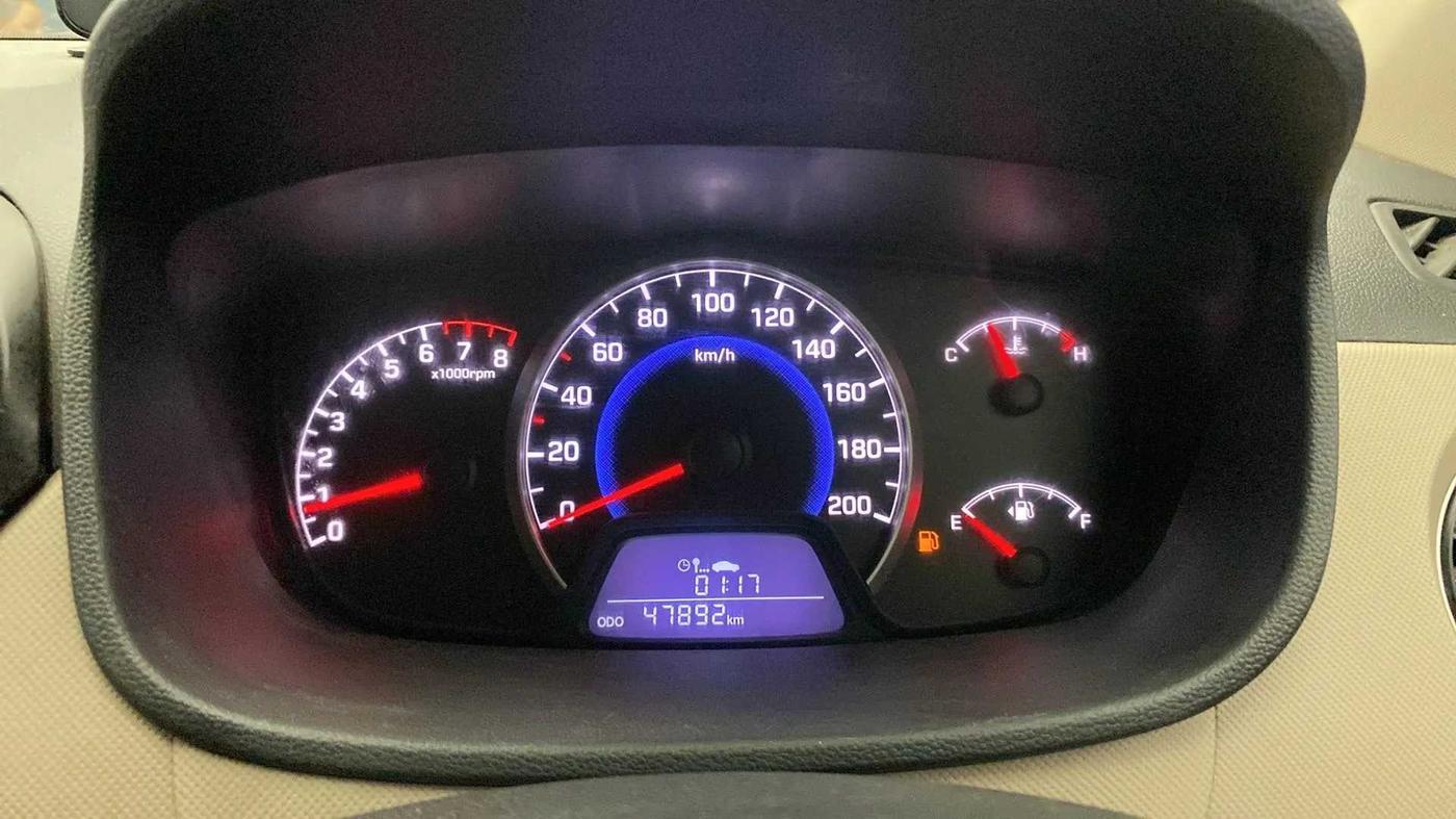 2015 Hyundai Grand i10 MAGNA 1.2 KAPPA VTVT, Petrol, Manual, 48,043 km, Odometer Image