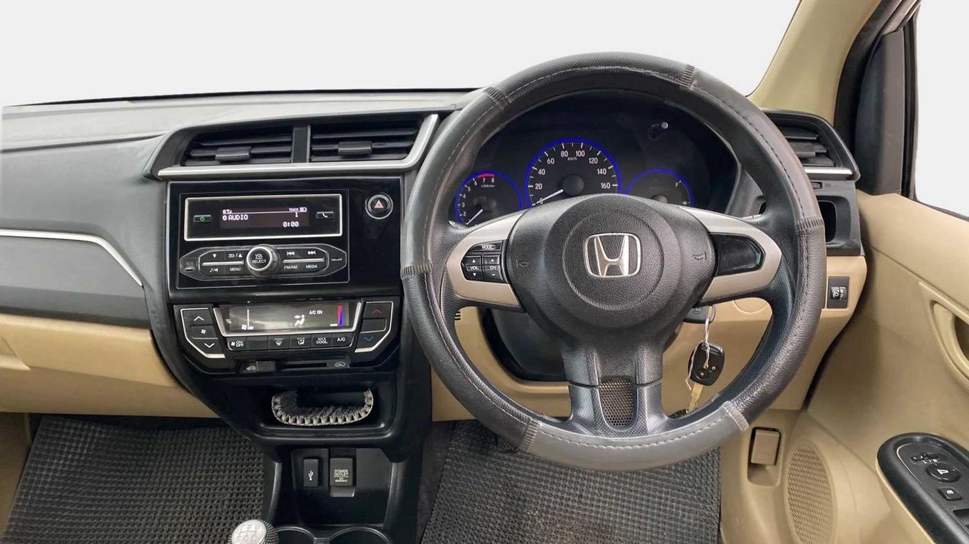2017 Honda Amaze 1.2L I-VTEC S, Petrol, Manual, 23,105 km, Air Conditioner