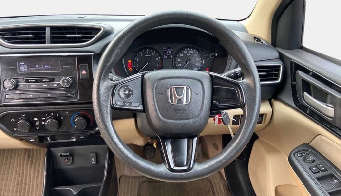 2018 Honda Amaze 1.2L I-VTEC S, CNG, Manual, 65,570 km, Steering Wheel Close Up