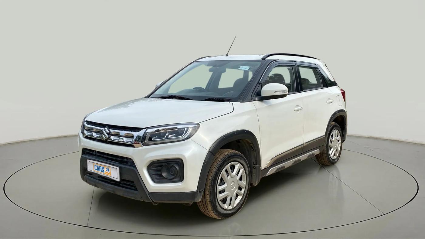 2020 Maruti Vitara Brezza VXI, Petrol, Manual, 32,994 km, Left Front Diagonal