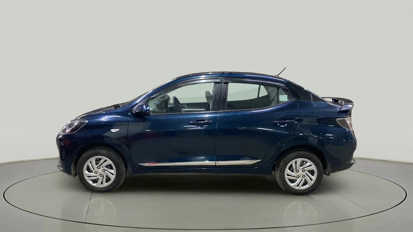2022 Hyundai AURA S 1.2 CNG, CNG, Manual, 933 km, Left Side