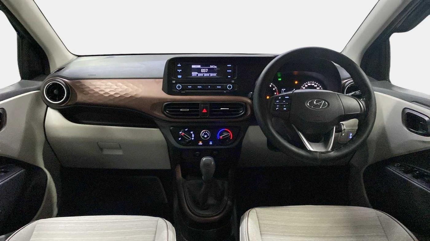 2022 Hyundai AURA S 1.2 CNG, CNG, Manual, 933 km, Dashboard