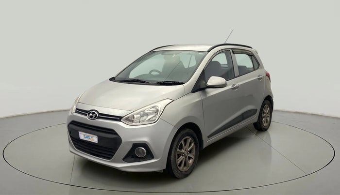2015 Hyundai Grand i10 ASTA (O) 1.2 KAPPA VTVT, Petrol, Manual, 47,656 km, Left Front Diagonal