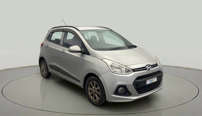 2015 Hyundai Grand i10 ASTA (O) 1.2 KAPPA VTVT, Petrol, Manual, 47,656 km, Right Front Diagonal