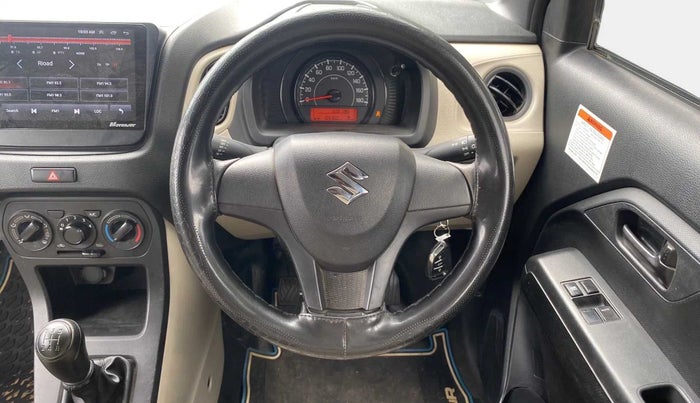 2019 Maruti New Wagon-R LXI CNG 1.0, CNG, Manual, 1,05,410 km, Steering Wheel Close Up