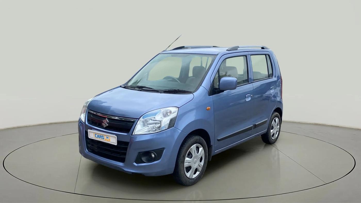 2017 Maruti Wagon R 1.0 VXI (O) AMT, CNG, Automatic, 79,023 km, Left Front Diagonal