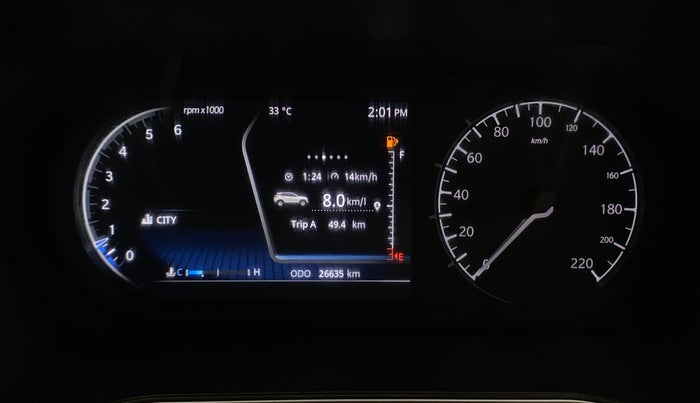 2019 Tata Harrier XZ 2.0L, Diesel, Manual, 26,731 km, Odometer Image