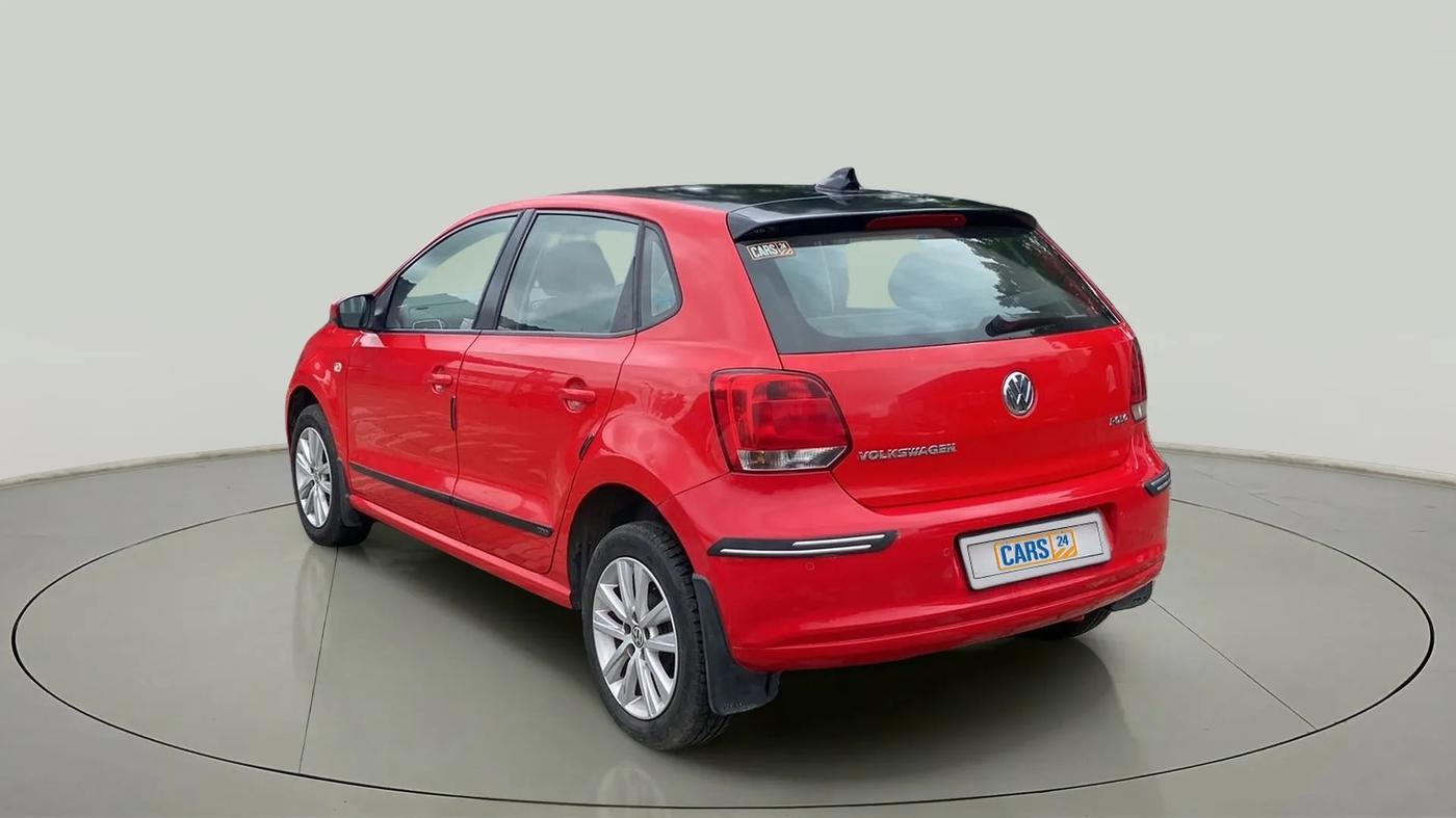 2013 Volkswagen Polo HIGHLINE1.2L, Petrol, Manual, 49,399 km, Left Back Diagonal