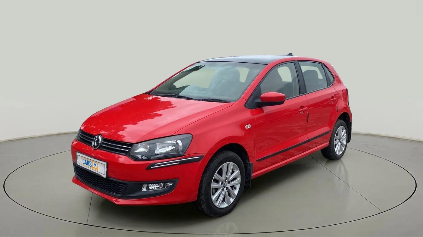2013 Volkswagen Polo HIGHLINE1.2L, Petrol, Manual, 49,399 km, Left Front Diagonal