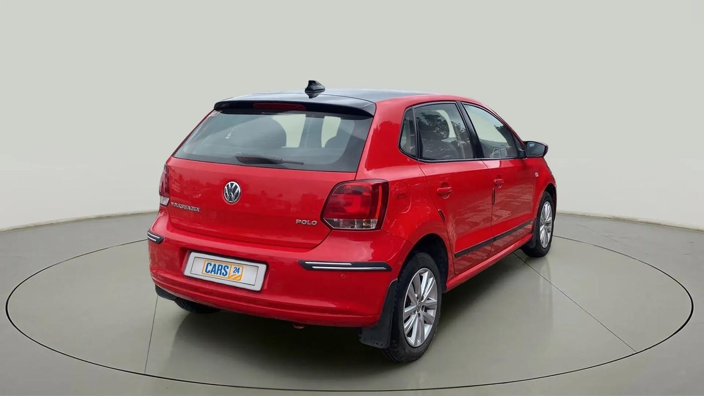 2013 Volkswagen Polo HIGHLINE1.2L, Petrol, Manual, 49,399 km, Right Back Diagonal