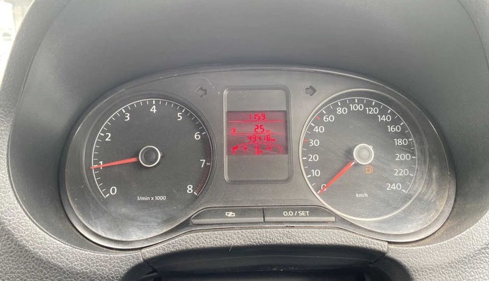 2013 Volkswagen Polo HIGHLINE1.2L, Petrol, Manual, 49,399 km, Odometer Image