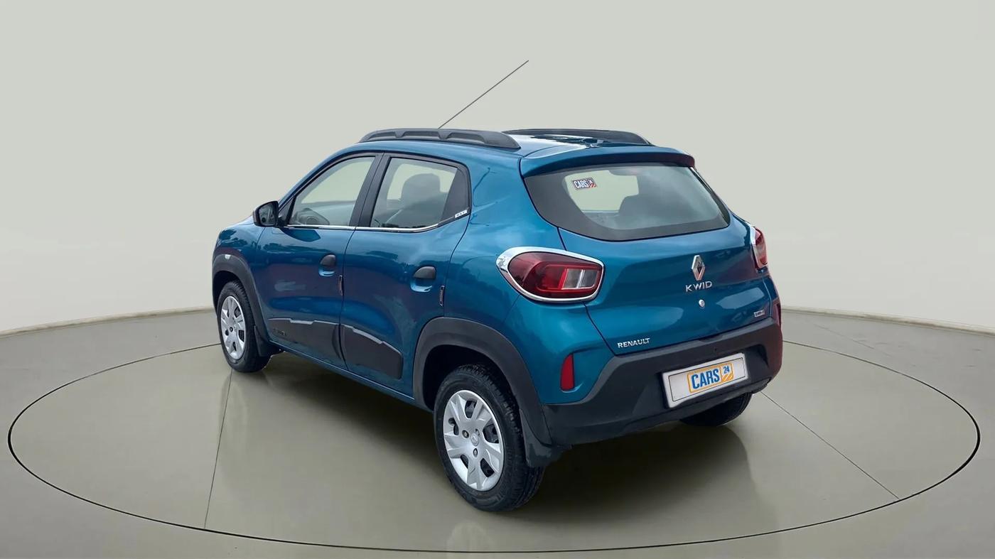 2021 Renault Kwid RXT 1.0 AMT (O), Petrol, Automatic, 4,948 km, Left Back Diagonal