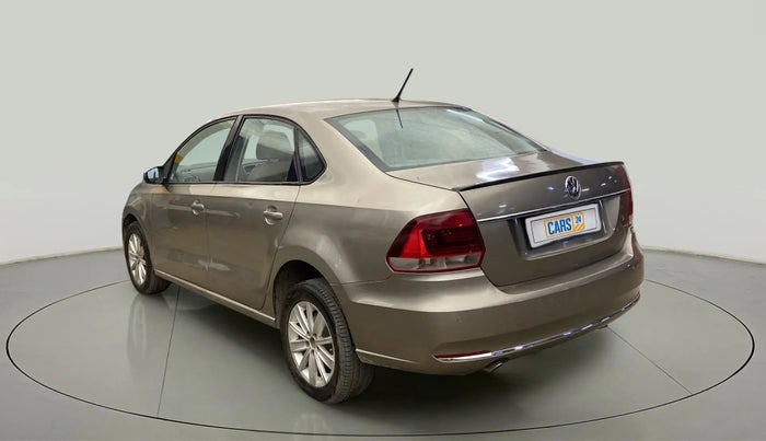 2016 Volkswagen Vento HIGHLINE PETROL AT, Petrol, Automatic, 80,307 km, Left Back Diagonal