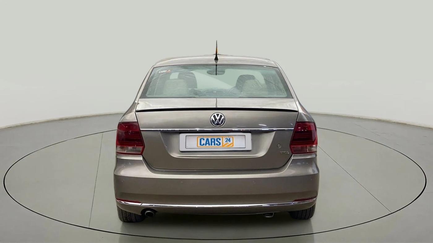 2016 Volkswagen Vento HIGHLINE PETROL AT, Petrol, Automatic, 80,307 km, Back/Rear