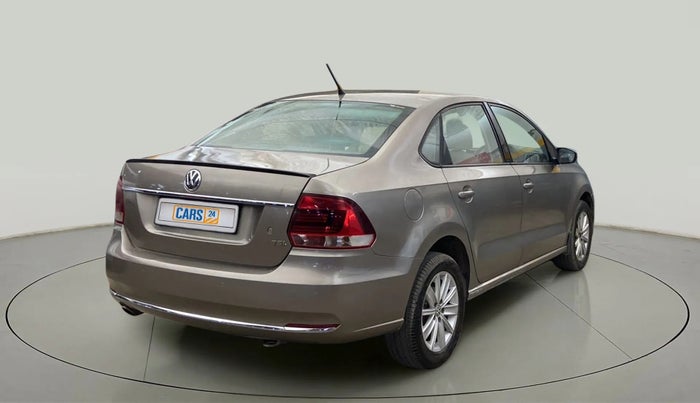 2016 Volkswagen Vento HIGHLINE PETROL AT, Petrol, Automatic, 80,307 km, Right Back Diagonal