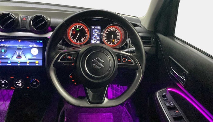 2022 Maruti Swift ZXI PLUS AMT DUAL TONE, Petrol, Automatic, 24,017 km, Steering Wheel Close Up