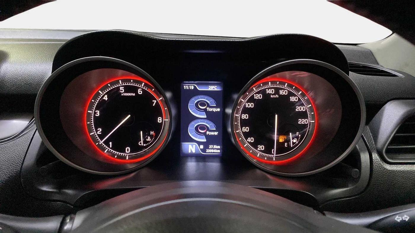 2022 Maruti Swift ZXI PLUS AMT DUAL TONE, Petrol, Automatic, 24,017 km, Odometer Image