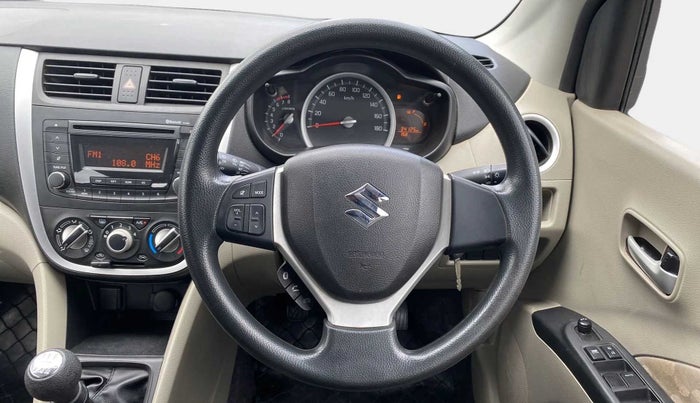 2015 Maruti Celerio ZXI, Petrol, Manual, 34,120 km, Steering Wheel Close Up