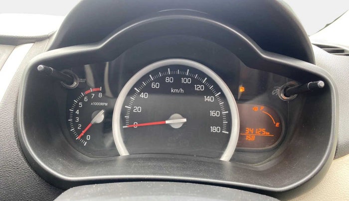 2015 Maruti Celerio ZXI, Petrol, Manual, 34,120 km, Odometer Image