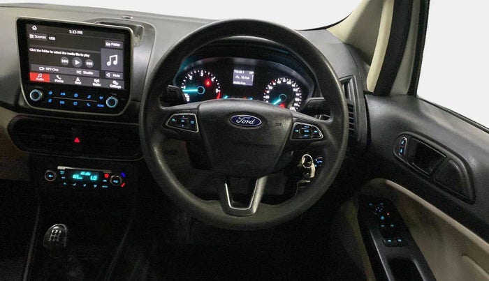 2020 Ford Ecosport TREND 1.5L DIESEL, Diesel, Manual, 46,586 km, Steering Wheel Close Up