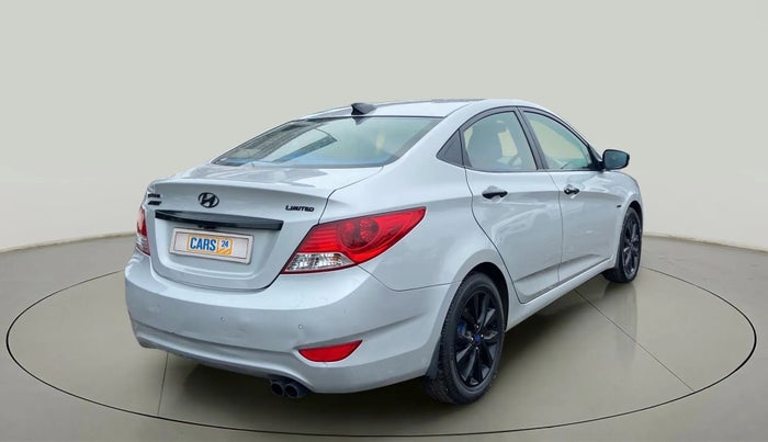 2014 Hyundai Verna FLUIDIC 1.4 VTVT CX, Petrol, Manual, 58,185 km, Right Back Diagonal