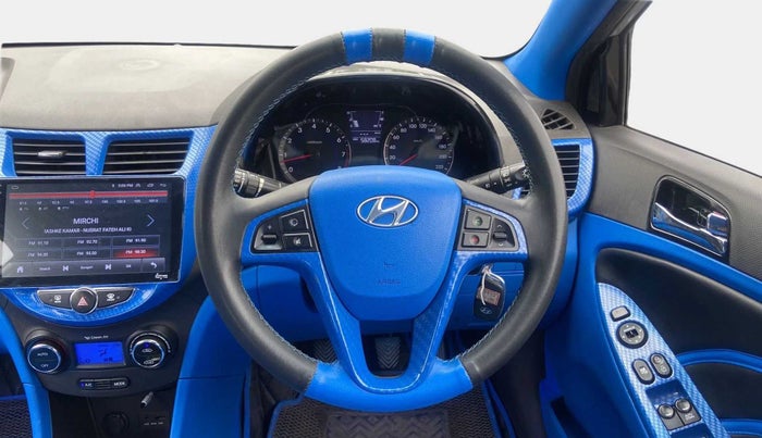 2014 Hyundai Verna FLUIDIC 1.4 VTVT CX, Petrol, Manual, 58,185 km, Steering Wheel Close Up