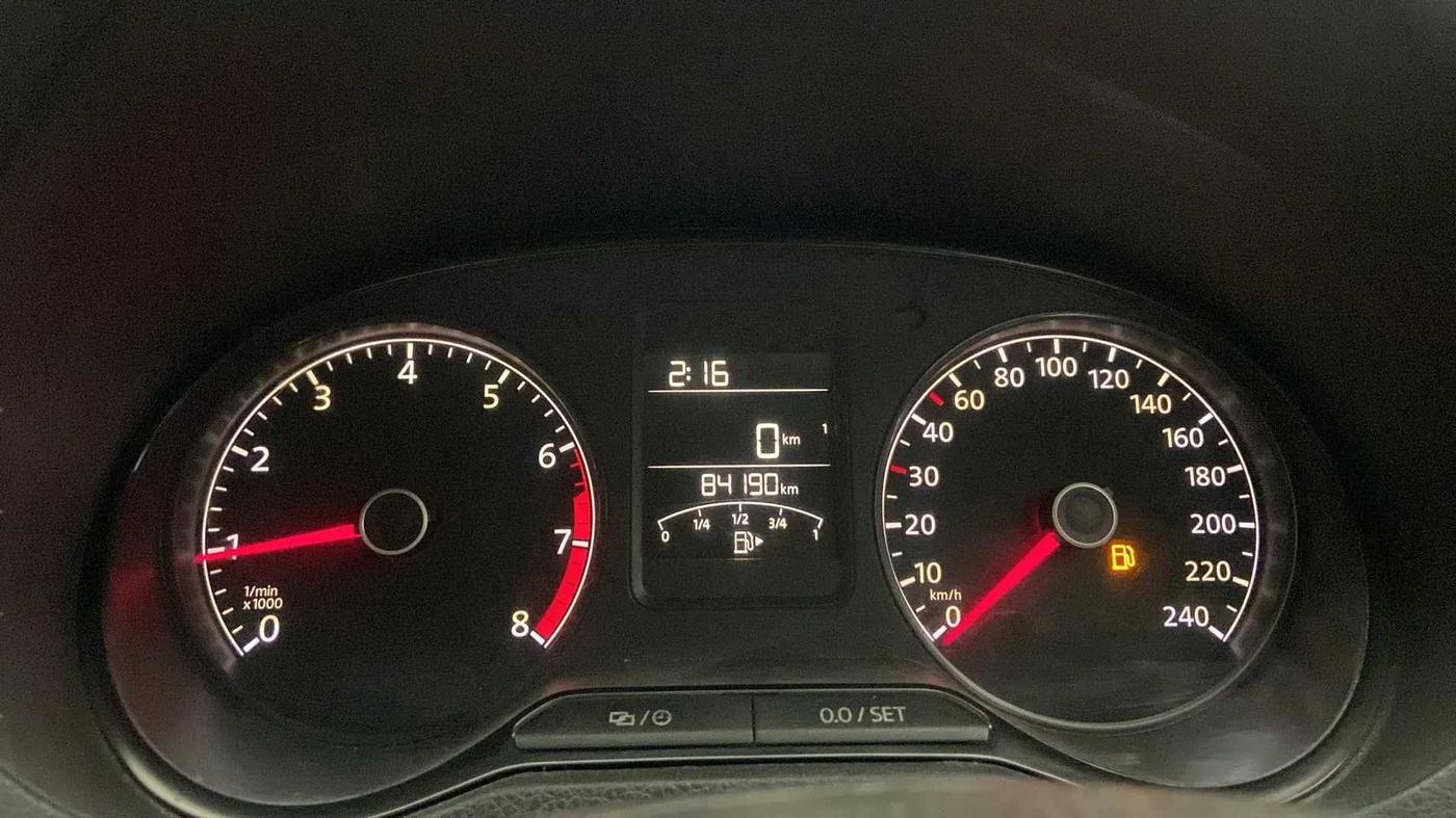 2015 Volkswagen Polo HIGHLINE1.2L, Petrol, Manual, 84,322 km, Odometer Image