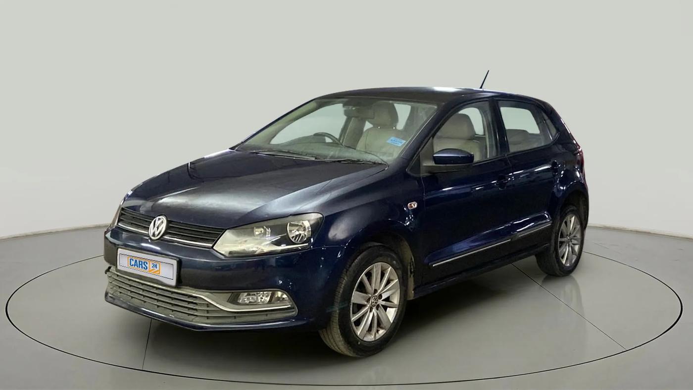 2015 Volkswagen Polo HIGHLINE1.2L, Petrol, Manual, 84,322 km, Left Front Diagonal