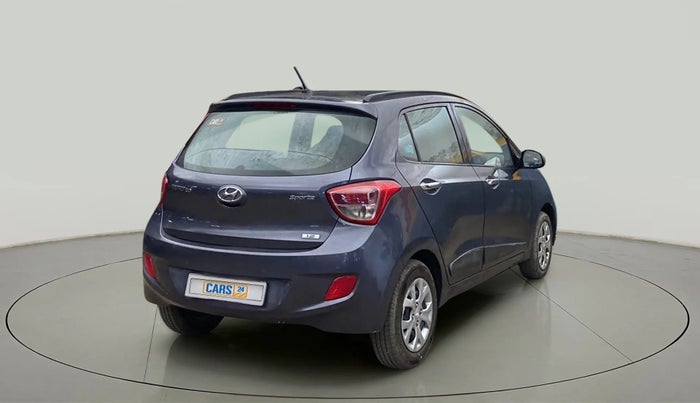 2014 Hyundai Grand i10 SPORTZ 1.2 KAPPA VTVT, Petrol, Manual, 93,906 km, Right Back Diagonal