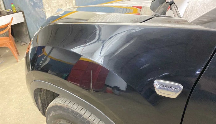 2019 Tata Harrier XT 2.0L KRYOTEC DARK EDITION, Diesel, Manual, 52,297 km, Left fender - Minor scratches