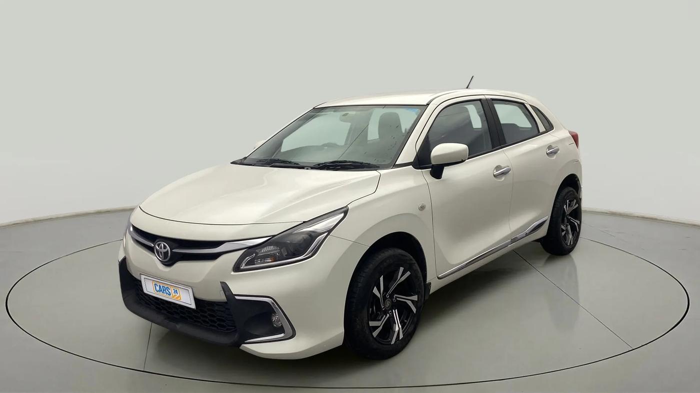 2022 Toyota Glanza E, Petrol, Manual, 17,969 km, Left Front Diagonal