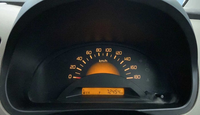 2013 Maruti Wagon R 1.0 LXI, Petrol, Manual, 72,574 km, Odometer Image