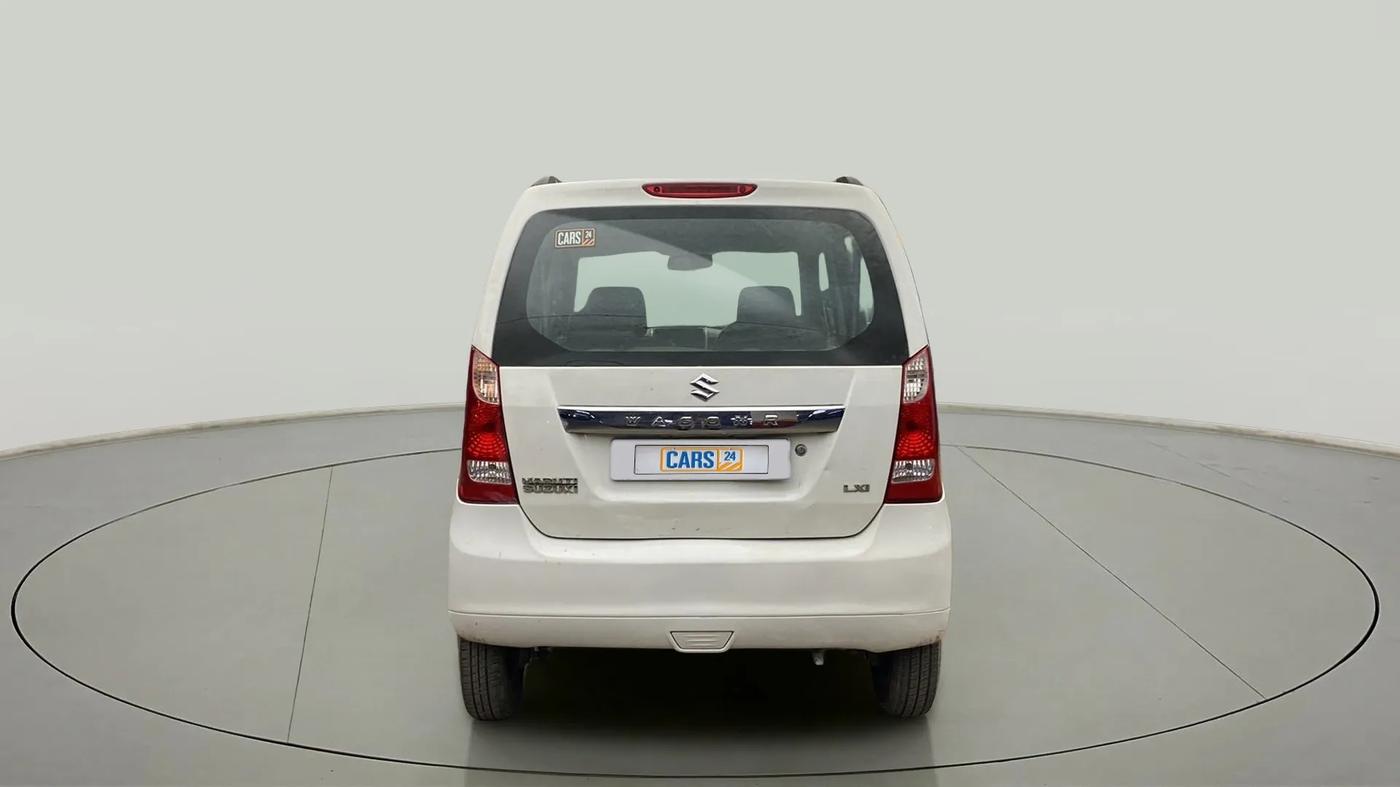 2013 Maruti Wagon R 1.0 LXI, Petrol, Manual, 72,574 km, Back/Rear