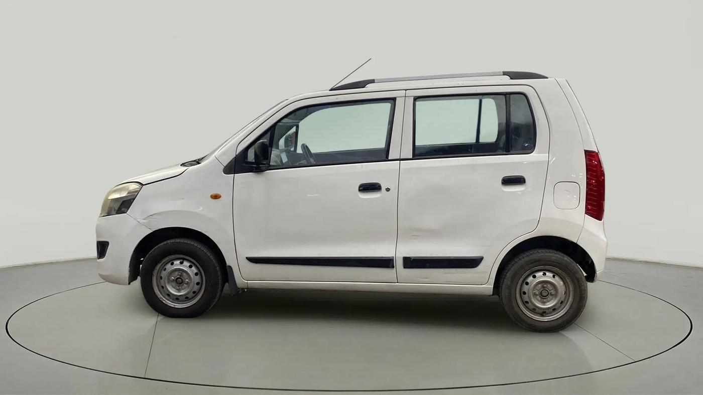 2013 Maruti Wagon R 1.0 LXI, Petrol, Manual, 72,574 km, Left Side