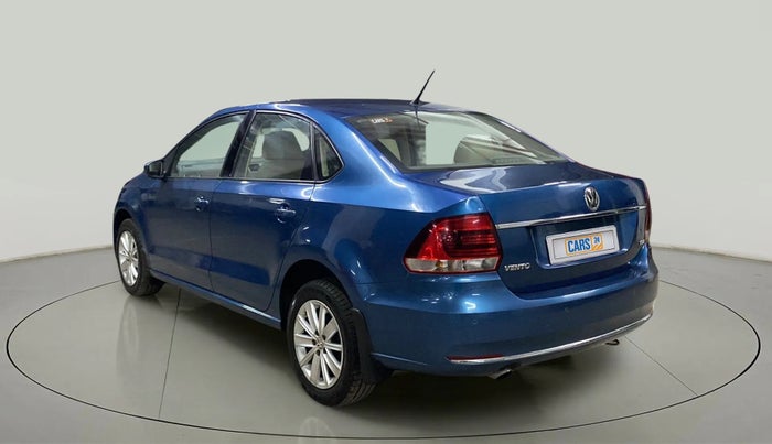 2018 Volkswagen Vento HIGHLINE 1.5 AT, Diesel, Automatic, 52,400 km, Left Back Diagonal