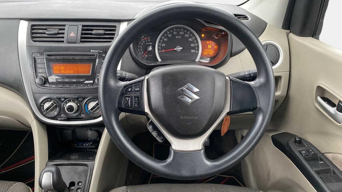 2016 Maruti Celerio ZXI AMT, Petrol, Automatic, 77,624 km, Steering Wheel Close Up