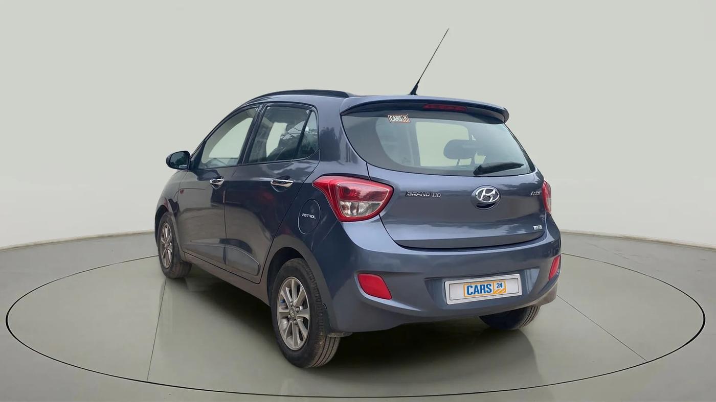 2016 Hyundai Grand i10 ASTA 1.2 KAPPA VTVT, Petrol, Manual, 63,711 km, Left Back Diagonal