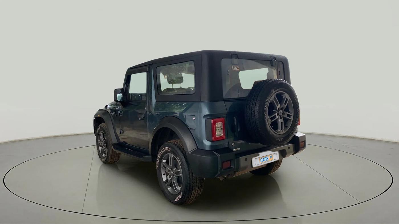 2021 Mahindra Thar LX PETROL HT 4WD AT, Petrol, Automatic, 36,697 km, Left Back Diagonal