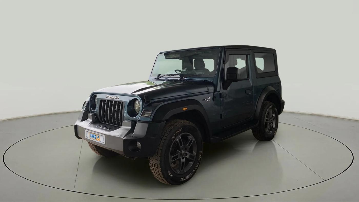 2021 Mahindra Thar LX PETROL HT 4WD AT, Petrol, Automatic, 36,697 km, Left Front Diagonal