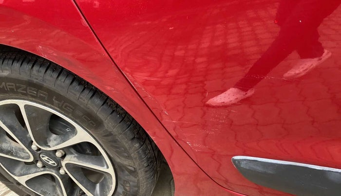 2017 Hyundai Grand i10 ASTA 1.2 KAPPA VTVT, Petrol, Manual, 55,819 km, Right rear door - Minor scratches