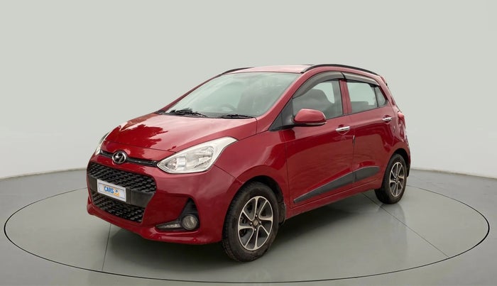 2017 Hyundai Grand i10 ASTA 1.2 KAPPA VTVT, Petrol, Manual, 55,819 km, Left Front Diagonal