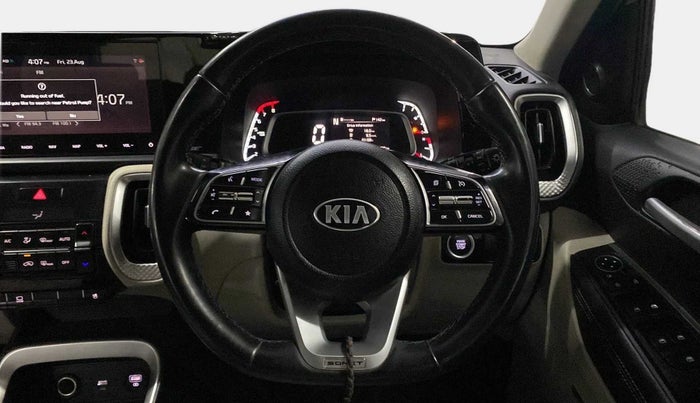2020 KIA SONET HTX PLUS 1.0 IMT, Petrol, Manual, 36,632 km, Steering Wheel Close Up