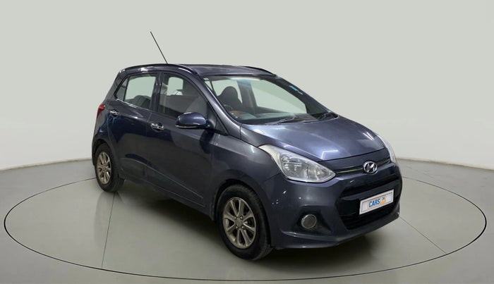 2016 Hyundai Grand i10 ASTA (O) 1.2 KAPPA VTVT, Petrol, Manual, 35,405 km, Right Front Diagonal