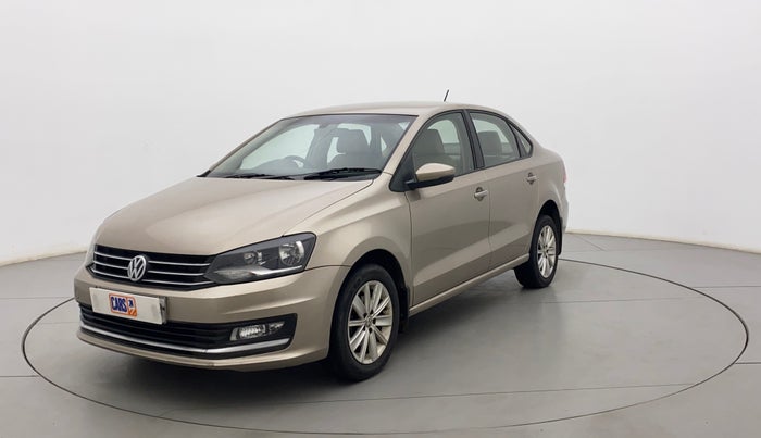 2016 Volkswagen Vento HIGHLINE 1.6 MPI, Petrol, Manual, 1,25,059 km, Left Front Diagonal