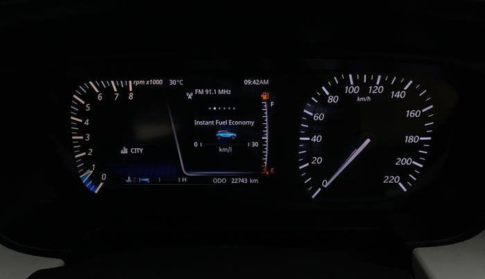 2022 Tata PUNCH CREATIVE  1.2 RTN DUAL TONE, Petrol, Manual, 22,932 km, Odometer Image