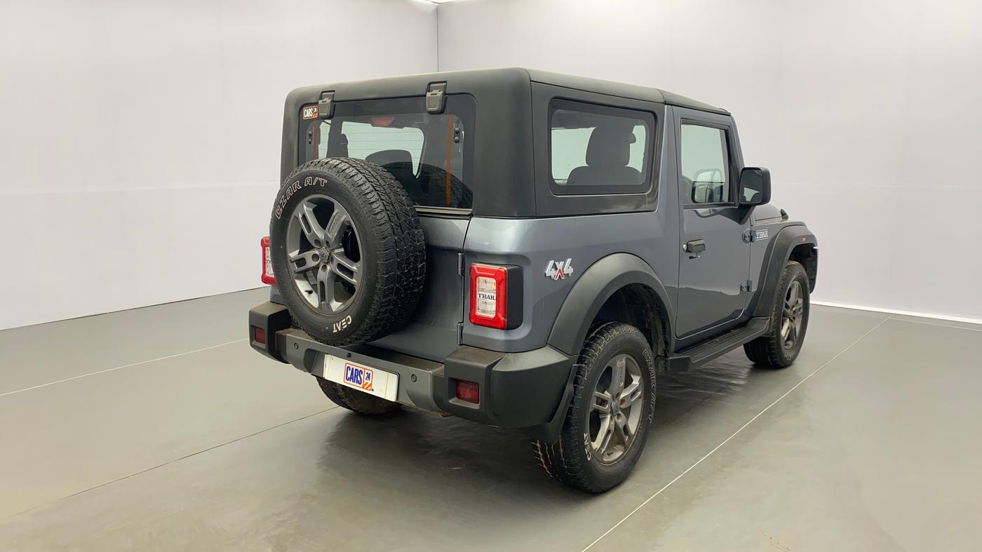 2021 Mahindra Thar LX HT PETROL 4WD MT, Petrol, Manual, 34,101 km, Right Back Diagonal