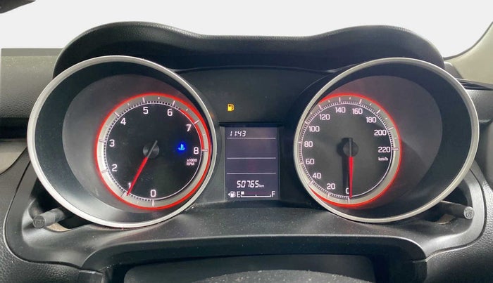 2019 Maruti Swift VXI, Petrol, Manual, 50,825 km, Odometer Image