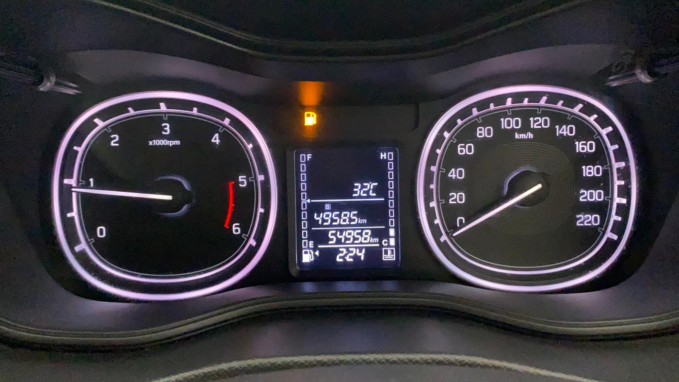 2016 Maruti Vitara Brezza ZDI, Diesel, Manual, 55,103 km, Odometer Image