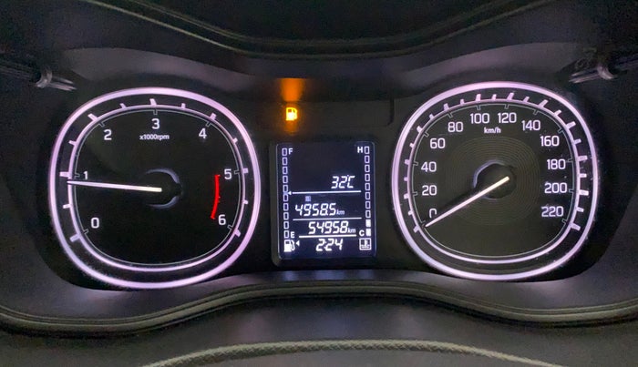 2016 Maruti Vitara Brezza ZDI, Diesel, Manual, 55,103 km, Odometer Image