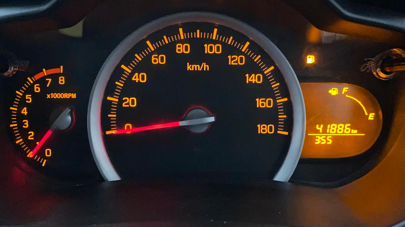2017 Maruti Celerio ZXI (O), Petrol, Manual, 41,935 km, Odometer Image